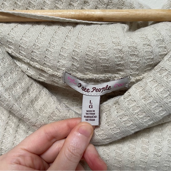 NWT Free People Cowl Neck Top - Picture 2 of 13